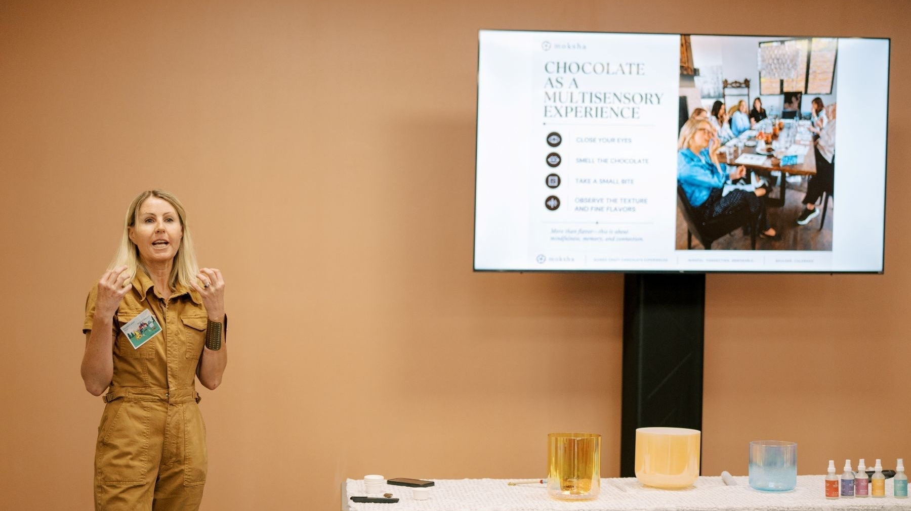 Elevate Keynote Speech with Moksha Chocolate