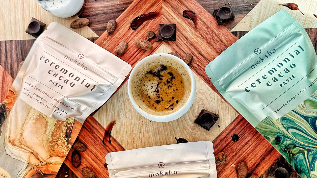 picture of 3 types of drinking cacao