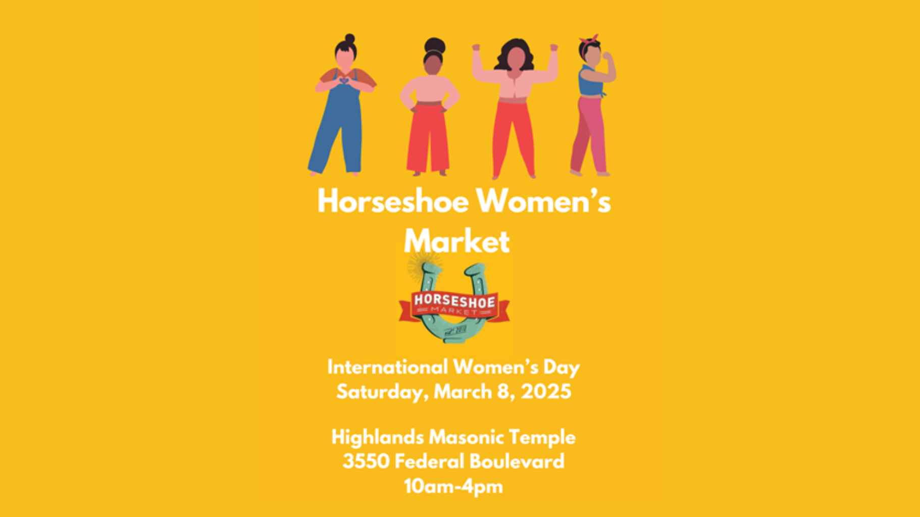 Join Moksha at the Horseshoe Women's Market on March 8, 2025