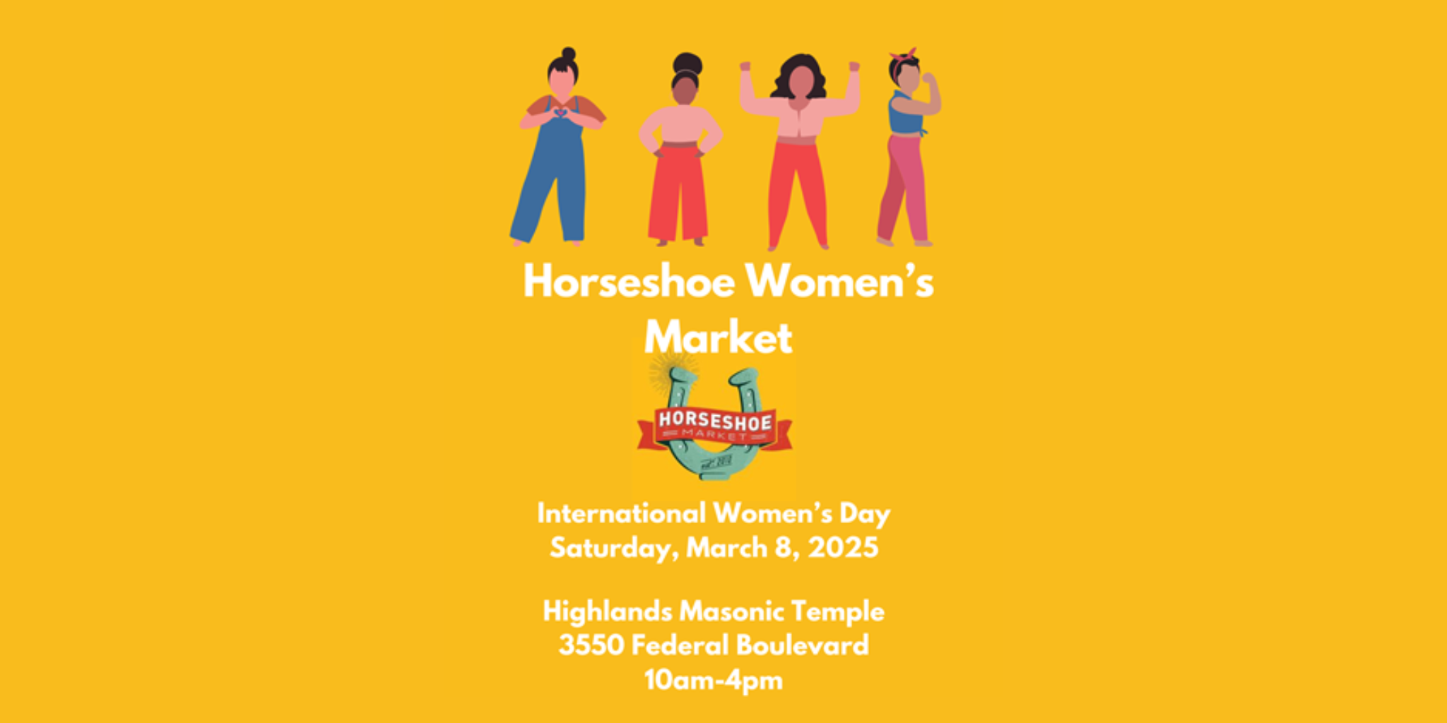 Join Moksha at the Horseshoe Women's Market on March 8, 2025