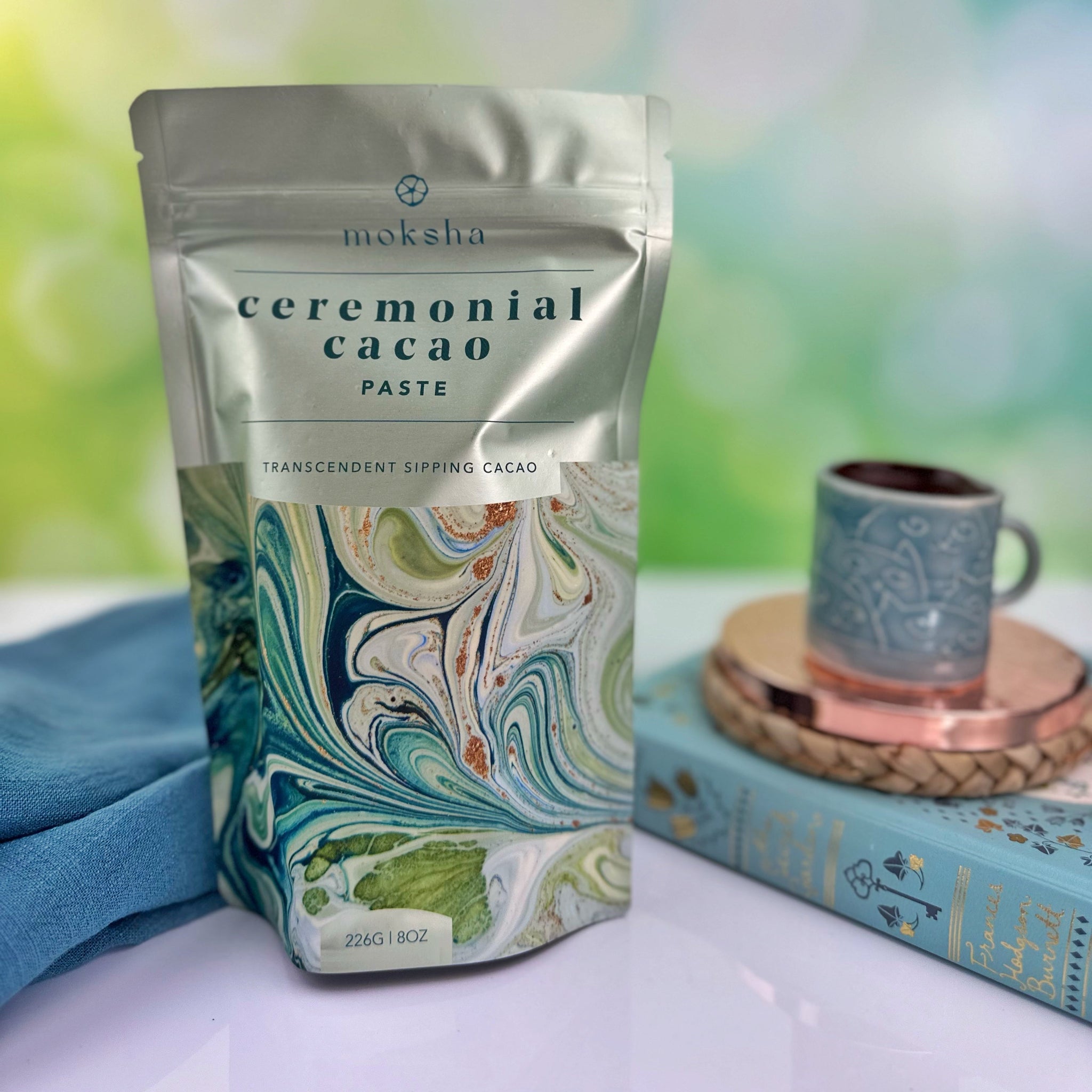 Organic Single-Origin Ceremonial Cacao Paste – Moksha Chocolate