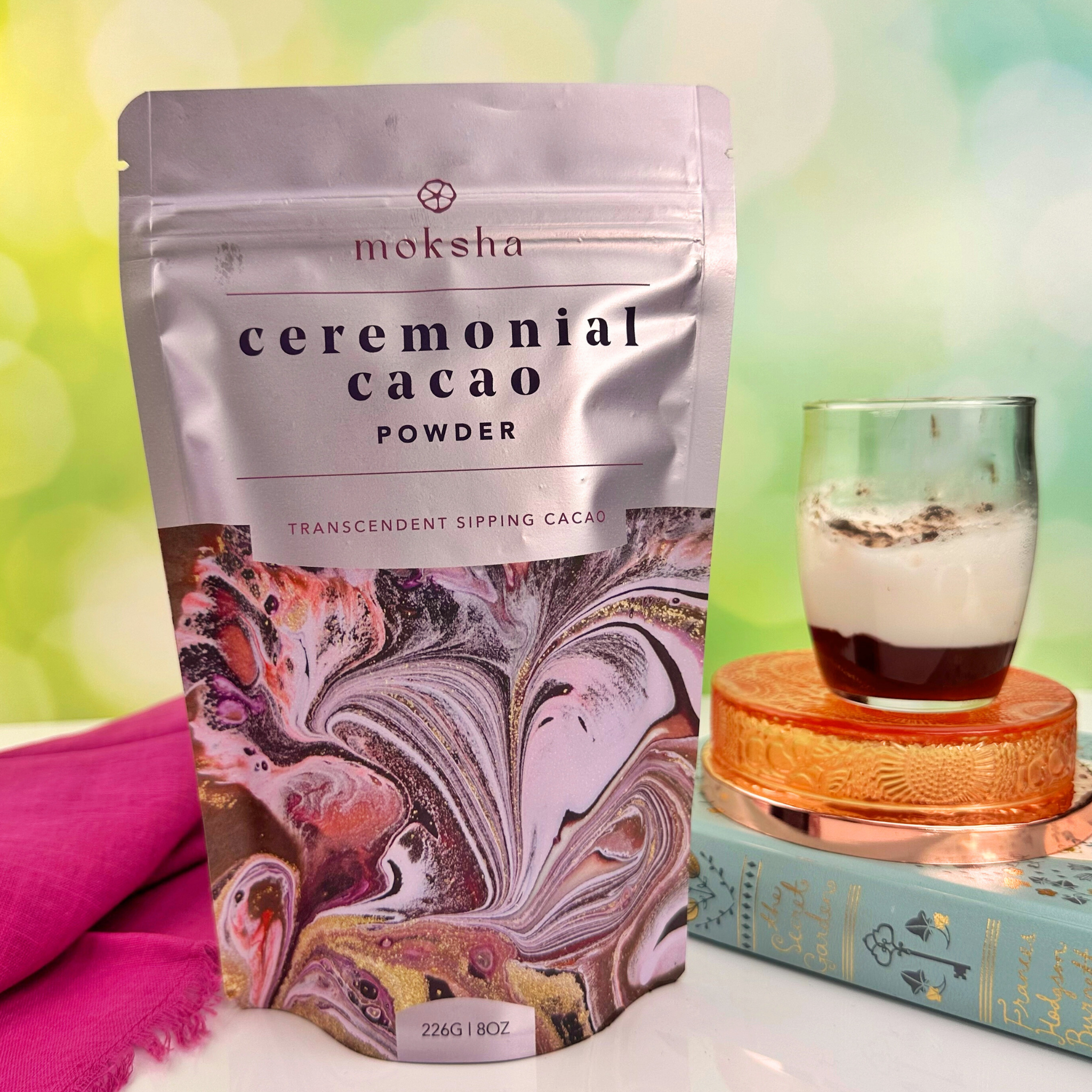 100% Pure Cocoa Powder - Unsweetened, 250g For Baking, Hot Chocolate & Desserts | Rich In Antioxidants